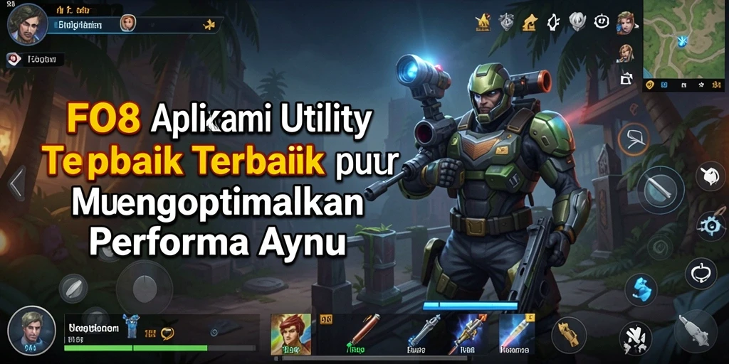 Tampilan antarmuka FO8 yang mudah dipahami dan digunakan.