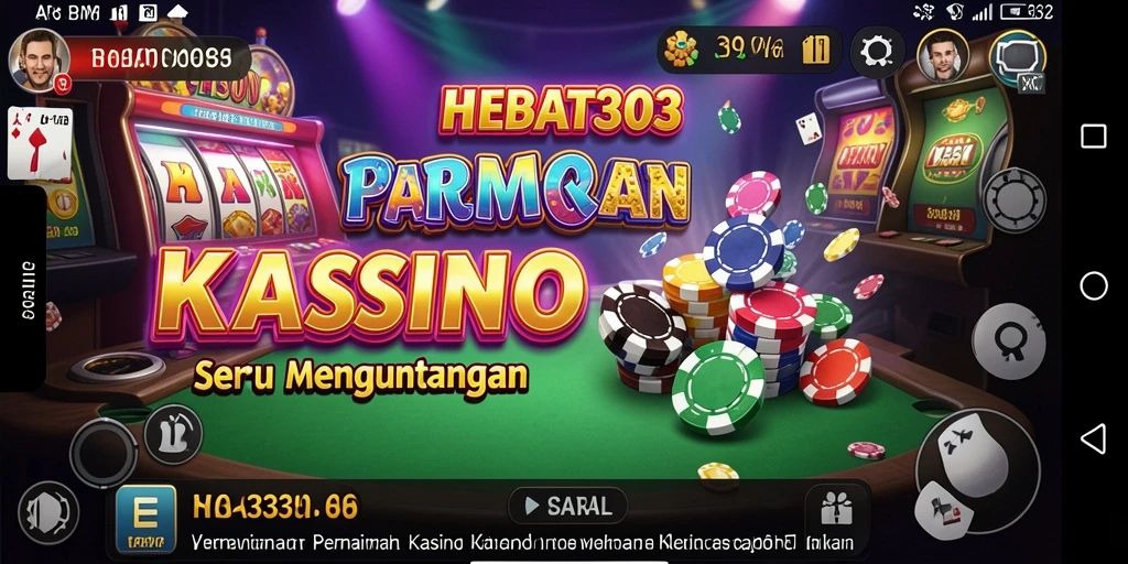Tampilan gameplay menarik dari HEBAT303 yang memukau.