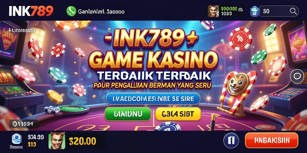 Tampilan permainan Kasino di INK789 yang seru dan menarik.