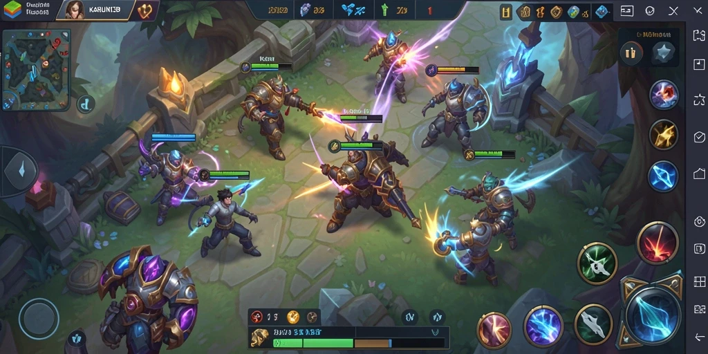 Tampilan gameplay KARUN138 yang seru dan intens.