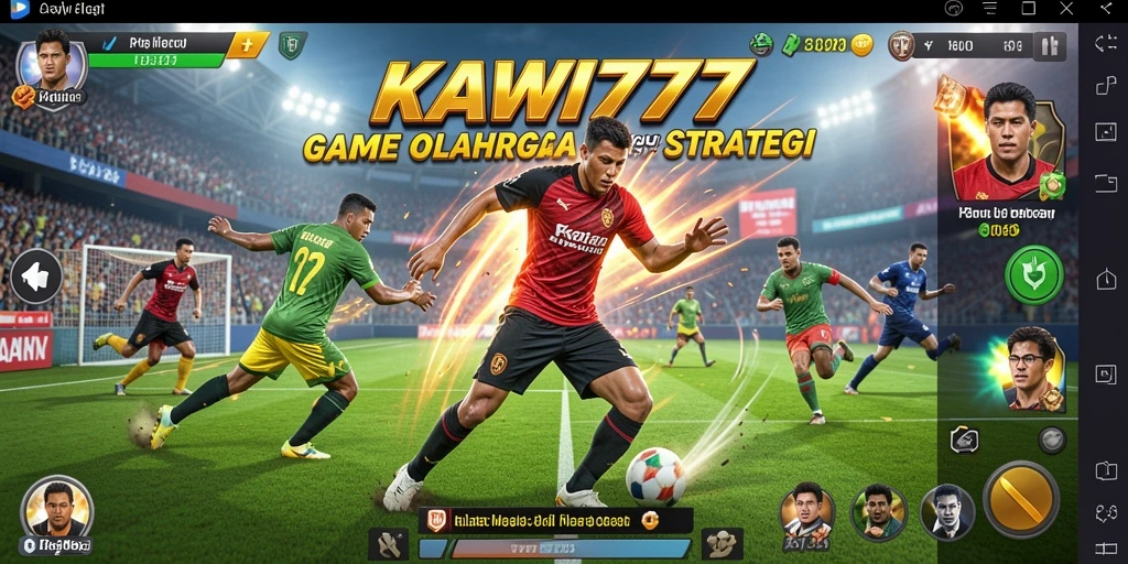 Tampilan utama gameplay KAWI777 yang mendebarkan saat bertanding.