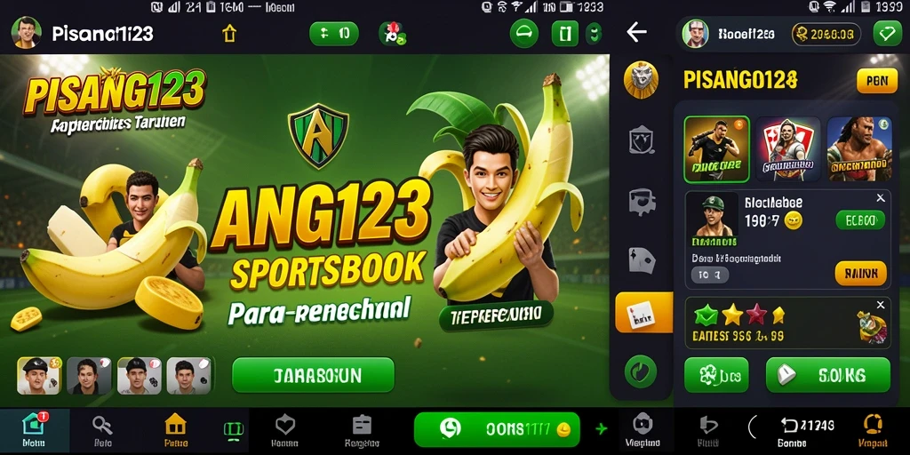 Screenshot utama PISANG123 menampilkan gameplay yang menarik dan interaktif.