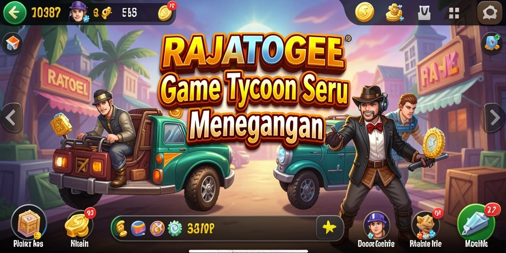 Tampilan menarik dari gameplay <strong>RAJATOGEL</strong> yang penuh strategi Tycoon.